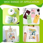 CenDale Premium DTF Ink 3000ML - DTF Transfer Ink for PET Film, Refill DTF Ink for Epson ET-8550, L1800, L800, XP15000, R2400, P400, P800, Heat Transfer Printing Ink Direct to Film (500ml x 6, CMYK W