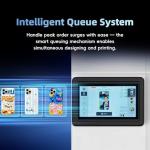 DSV F1080 UV Printer Bundle, 7" Built-in Computer, Auto Timed Cleaning & White Ink Stirring, All-in-One UV DTF Printer, Smart Scan QR Code for Phone Cases, Refrigerator Magnets, Golf Balls, Badges