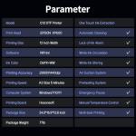 DXZ A3 DTF Printer with Shaker Oven & Air Purifier, High-Speed with XP600 Printhead, 4.5” LED Multi-Function Touch Screen, 13'' Apparel Printer T-Shirt Printing, Auto-Cleaning, 24/7 Auto-Maintenance