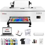 INKSONIC R1390 DTF Printer Bundle, A3 DTF Transfer Machine with Pre-Installed Laptop for T-Shirt Printing, Direct to Film, White Ink Circulation System & Auto Clean, DIY Printer, C13