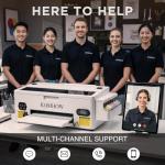 KOMHOW DTF Printer - L1800 A3 DTF Transfer Printing Machine, Direct to Film Printer with Security Software, DIY Print for Clothing and Multiple Fabrics (Includes Oven)