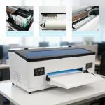 HIXSOP DTF Printer A3 L1800, Direct to Film Transfer Printing Machine with White Ink Circulation System and Semi-Automatic Cleaning for DIY T Shirt (Printer+Ink+Film+Software)
