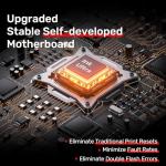 InkSonic XP600 DTF Printer Bundle, A3 Printing Machine with Automatic Curing, Pre-installed Laptop Combo, Powder Shaker & Dryer, DTF Transfer Machine with White Ink Circulation for T-Shirt Printing