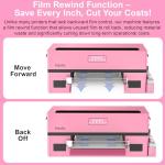 Haolic DTF Pink Printer XP600 for T-Shirt Printing 13-inch Transfer Printing Machine with White Ink Circulation Full Bundle for Small Business (Printer+A3 Oven+Roll Film+6x250ml Ink+Hot Melt Powder)