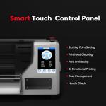 InkSonic Dual XP600 DTF Printer Bundles, 2 Heads XP600 DTF Printer Machine with Powder Shaker & Dryer, Automatic Maintenance and Curing, 13'' T-Shirt Maker, Direct to Film Transfer for Custom Printing