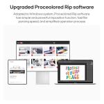 Procolored F13 Panda DTF Printer 13" A3 L1800 T-Shirt Printing Machine Direct to Film with White Ink Circulation and Semi-Automatic Cleaning & Complete Bundle