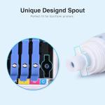 A4 DTF Printer for Clothes, T-Shirt Transfer Printing Machine, Direct to Film Printer. DTF Set of 4 Ink, C/M/Y/B, DTF Printing Paper, DTF Powder. Printers Conversion DTF