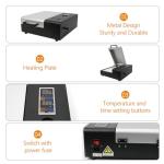 Fynqil A4 DTF Curing Oven with Temperature Control for Heat Transfer Printing, T-Shirts Upgraded DTF Oven with Air Purifier