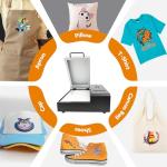 Fynqil A4 DTF Curing Oven with Temperature Control for Heat Transfer Printing, T-Shirts Upgraded DTF Oven with Air Purifier