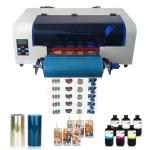 YXSM A3+ UV DTF Printer UV Sticker Printer Automatic Laminating Automatic Cleaning Come with 6x500ml Bottles Ink and A/B Film Rolls