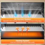 RAINBOWDGT R1390 DTF Printer, A3 T-Shirt Printing Machine with Oven and Heat Press Bundle, 13" DTF Apparel Printer, Direct to Film Heat Transfer, Suitable for Cotton, Denim, Canvas