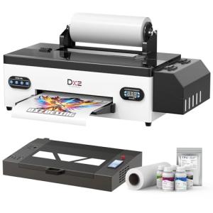 DXZ DTF Printer with Roll Feeder for Fabrics