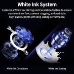 DXZ DTF Printer with Roll Feeder for Fabrics