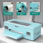 Mogolen A3 R1390 DTF Printer with Roll Feeder, White Ink Circulation System & Auto Cleaning, Multi-Material Compatible, Ideal for Custom Garment & DIY T-Shirt Printing, Bright Colors