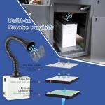 AOK DTF All in one +Including Automatic Powder Shaking Machine Dual i3200 Print Heads A1 Size(24 Inches) DTF Printer Include Stand Ink/Film/Powder/Rip Software Bundle US Technician Support