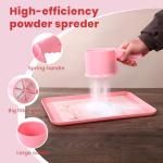 SUNIKA T-Shirt Printer Starter Kit, DTF Printer Starter Bundle for Beginners,1000g/35.3oz Hot Melt Powder with Plastic Spreader, 10Pcs Transfer Film, Heat Resistant Tape and Teflon Sheet, Easy to Use