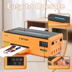 FAFAIR DTF Printer, A4 L805 DTF Printing Machine with Anti-Clogging Technology High Speed Printing, Transfer Printer for DIY T-Shirt, Other Textiles(L805+Oven+Software)
