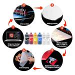 Premium DTF Ink 1000ML 6 Pack for Printers