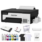 RocRow L8 DTF Printer with Heat Press and Ink
