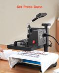 VEVOR 12x10in Clamshell Heat Press Machine