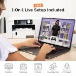 Sawgrass SG1000 VersiFlex Printer Bundle, Innovative Inks & Light Heat Transfer Paper Bundle - Soft-Touch Infusible Ink, 8.5x11 Paper - Professional Results on Untreated Fabric and Wood