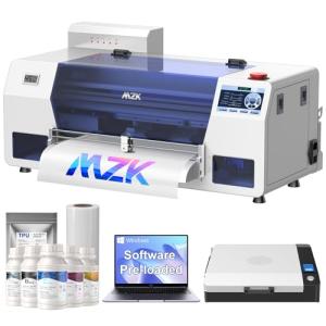 MZK A3Plus XP600 High-Speed DTF Printer Package
