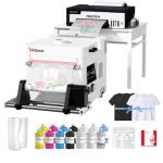 InkSonic XP600 DTF Printer with Powder Shaker and Dryer, A3+ DTF Printer Machine with Shaking Machine, Auto Cleaning, 2x Speed vs L1800/L805, T-Shirt Printing DTF Transfer Machine, Film Cutter, U13