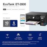 Epson EcoTank ET-2800 Wireless All-in-One Printer