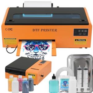 FAFAIR A4 L805 DTF Printer and Oven, DTF Printer Bundles with Anti-Clogging Technology, High-Speed Transfer Machine for DIY T-Shirt, Other Textiles (Oven+Software)