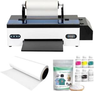 L1800 DTF Printer with Roll Feeder & Safety Software