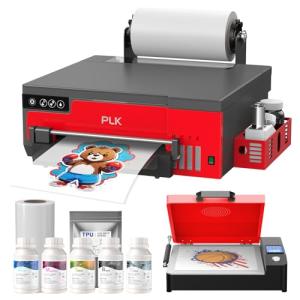 PLK A4 DTF Printer with Roll Feeder Bundle