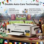 DTF Printer - L1800 A3 DTF Transfer Printing Machine, Direct to Film Printer with Security Software, DIY Print for Clothing and Multiple Fabrics (Includes Oven)