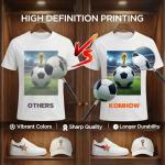 DTF Printer - L1800 A3 DTF Transfer Printing Machine, Direct to Film Printer with Security Software, DIY Print for Clothing and Multiple Fabrics (Includes Oven)