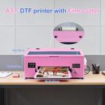 Fynqil A3 R1390 DTF Printer and Oven Bundle, A3 Transfer Printing Machine for DIY Print T-Shirts Apparel with White Ink Systems & Auto Cleaning (Printer + Oven +Laptop + 5x250ml Ink + Film)