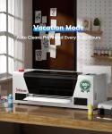 INKSONIC A3+ F1080 DTF Printer with Oven & Laptop, 13” T-Shirt Printing Machine with Film Cutter, 24/7 Auto Maintenance H13 Printer with CISS & Printhead Inspection Station, Fast Than XP600