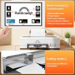 RAINBOWDGT R1390 DTF Printer, A3 T-Shirt Printing Machine Bundle, 13" DTF Apparel Printer, Direct to Film Heat Transfer, Suitable for Cotton, Denim, Canvas