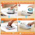 RAINBOWDGT R1390 DTF Printer, A3 T-Shirt Printing Machine Bundle, 13" DTF Apparel Printer, Direct to Film Heat Transfer, Suitable for Cotton, Denim, Canvas