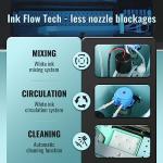 EnjoyColor A3+ DTF Transfer Printer 100% Transfer Rate for DIY Print T-Shirts, Leather, Other Textile (A3 Printer + Software + 5x250ml Ink + Roll of Film)