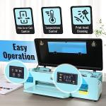 EnjoyColor A3+ DTF Transfer Printer 100% Transfer Rate for DIY Print T-Shirts, Leather, Other Textile (A3 Printer + Software + 5x250ml Ink + Roll of Film)