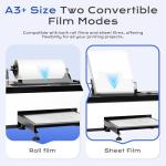 JeetLuo L1800 DTF Printer, A3 DTF Transfer Printing Machine, 13'' T-Shirt Clothing Printing Machine, Direct to Film Printing (Includes Printer+Oven+Heat Press+Consumables)