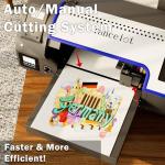 Lancelot M1630 Pro DTF Printer Bundle:Auto Powder Heating & All-in-One Bracket,High Speed Printing,Easy Setup,Professional Quality for T-Shirt Printing,Perfect for Small Business Owners &DIY hobbyist