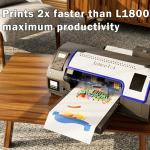 Lancelot M1630 Pro DTF Printer Bundle:Auto Powder Heating & All-in-One Bracket,High Speed Printing,Easy Setup,Professional Quality for T-Shirt Printing,Perfect for Small Business Owners &DIY hobbyist