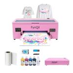 Fynqil A3 DTF Printer and Oven R1390 Bundle, A3 Transfer Printing Machine for DIY Print T-Shirts Apparel with White Ink Systems & Auto Cleaning Includes Oven Consumables Software,(Fastest-Delivery)