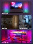 RGB Corner Floor Lamp with App & Remote Control