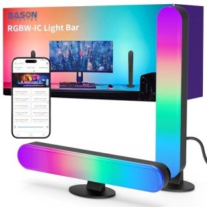BASON RGB Smart Light Bars for Gaming & Ambiance