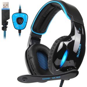 SADES SA902 7.1 Surround Sound Gaming Headset