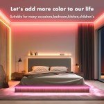 RGB Neon Rope Lights - 16.4FT LED Strip for Gaming
