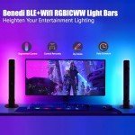 Benedi RGB Smart LED Light Bar for Gaming
