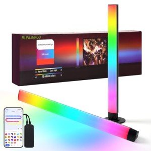 15-Inch Smart RGB LED Light Bars for Gaming