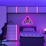 Kavaas Neon Gamer Sign for Room Decor